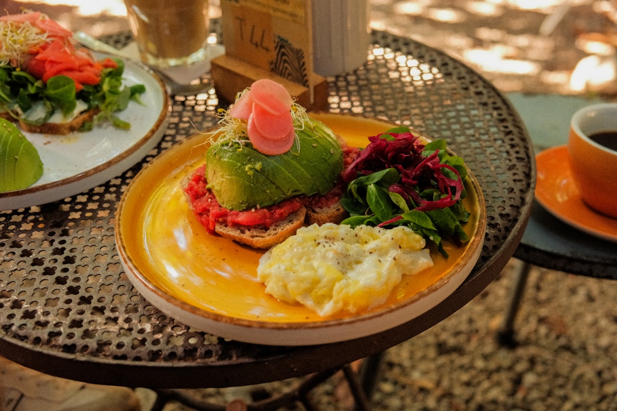 High-protein snack platter